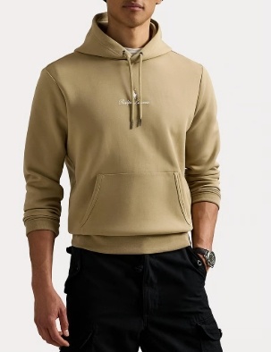 Polo Ralph Lauren Relaxed Fit Heren Hoodie met capuchon,taupe