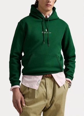 Polo Ralph Lauren Relaxed Fit Heren Hoodie met capuchon, groen