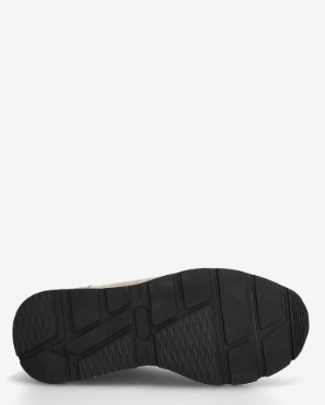 Matinique Heren Lage Sneakers, taupe