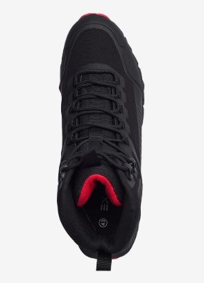 Exani Heren Hoge sneakers, zwart