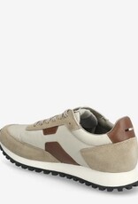 BOSS Lace Up Heren Sneakers, bruin