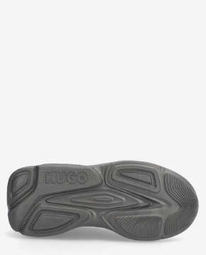 HUGO Lace Up Heren Sneakers, grijs