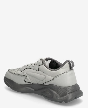 HUGO Lace Up Heren Sneakers, grijs