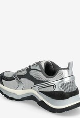 Armani EA7 Heren Lage Sneakers, zilver