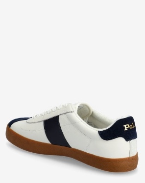 Polo Ralph Lauren Heren Lederen Sneakers, blauw