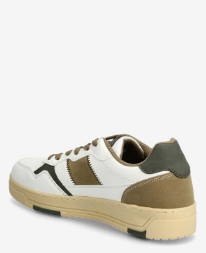 MCS Heren Lage Sneakers, wit