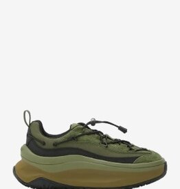 Moon Boot Lace Up Lederen Sneakers, groen