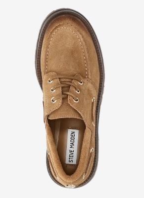 Steve Madden Dames Parker Loafer Instappers, bruin