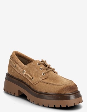 Steve Madden Dames Parker Loafer Instappers, bruin