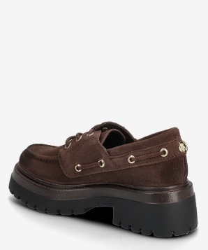 Steve Madden Dames Parker Loafer Suède Instappers, donkerbruin