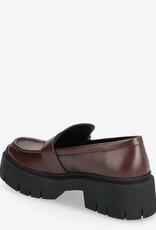 HUGO Dames Parker Loafer Instappers, bruin