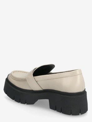 HUGO Dames Parker Loafer Instappers, beige