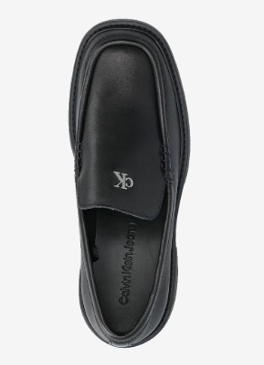 Calvin Klein Dames Parker Loafer Instappers, zwart