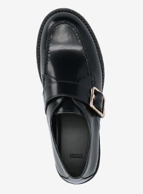 BOSS Dames Parker Loafer Instappers, zwart