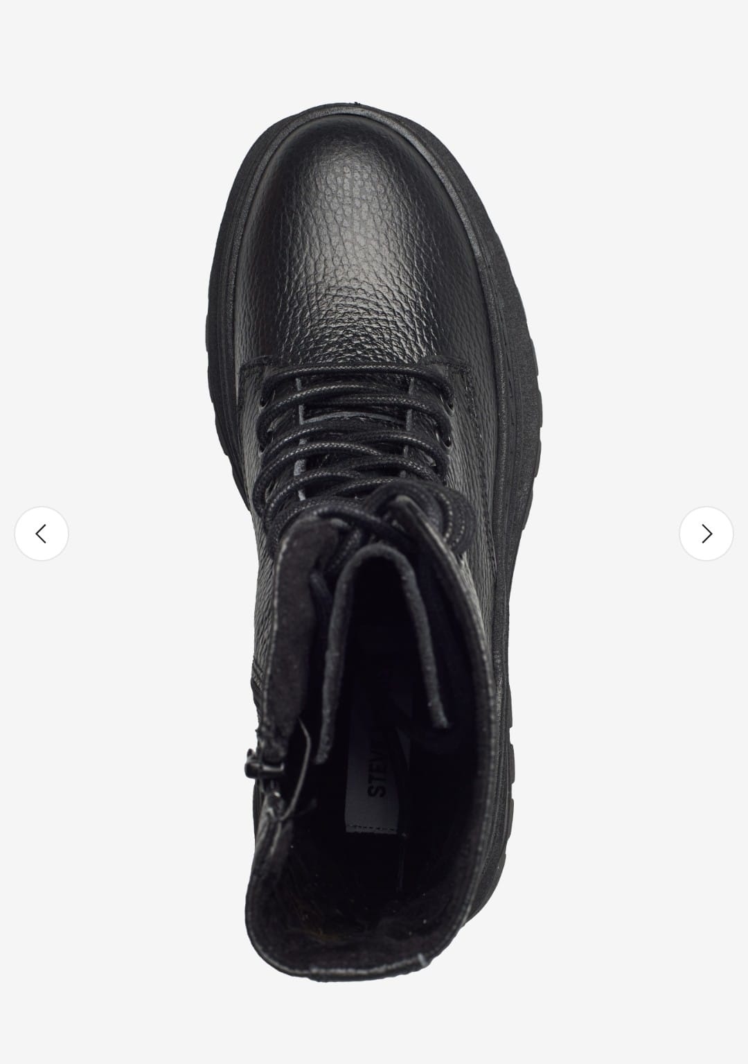 Steve Madden Dames Hoge Veterlaarzen, zwart