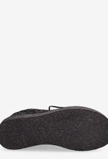 ANGULUS Dames Veterschoenen met glitter, zwart