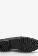 Lauren Ralph Lauren Dames Lederen Loafer Instappers, zwart