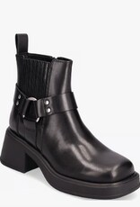 VAGABOND Dames Lederen Enkellaarzen, zwart