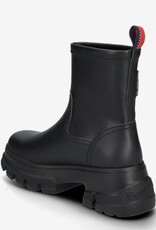 Tommy Hilfiger Dames Chelsea Enkellaarzen, zwart