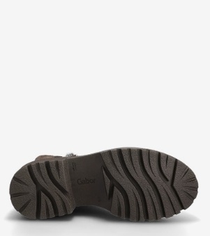 Gabor Chelsea Dames Suède Enkellaarzen, donkerbruin