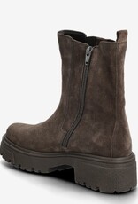 Gabor Chelsea Dames Suède Enkellaarzen, donkerbruin