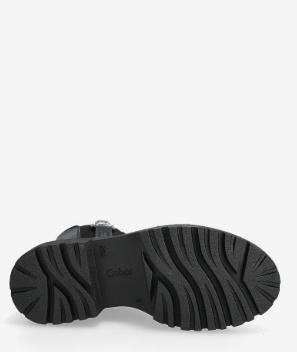 Gabor Chelsea Dames Lederen Enkellaarzen, zwart