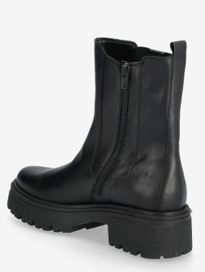 Gabor Chelsea Dames Lederen Enkellaarzen, zwart