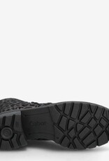 Gabor Chelsea Dames lederen Veterlaarzen, zwart