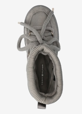 Tommy Hilfiger Dames Winterlaarzen, grijs