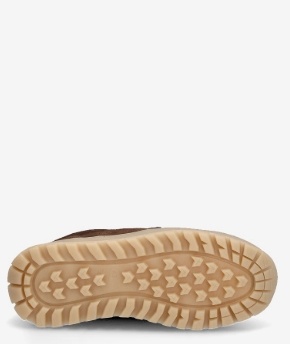 KLEMAN Heren Suède Veterschoenen, bruin