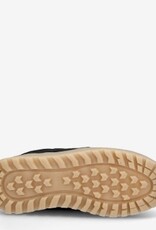 KLEMAN Heren Suède Veterschoenen, zwart