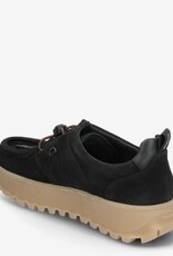 KLEMAN Heren Suède Veterschoenen, zwart