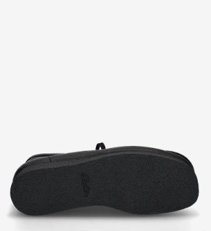 Clarks Originals Heren Lederen Veterschoenen, zwart