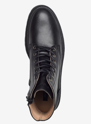 Sneaky Steve Heren Lederen Veterschoenen, zwart