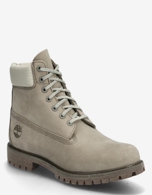 Timberland Premium Heren Lederen Laarzen, grijs