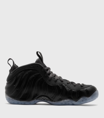Nike Air Foamposite One Heren Sneakers, zwart