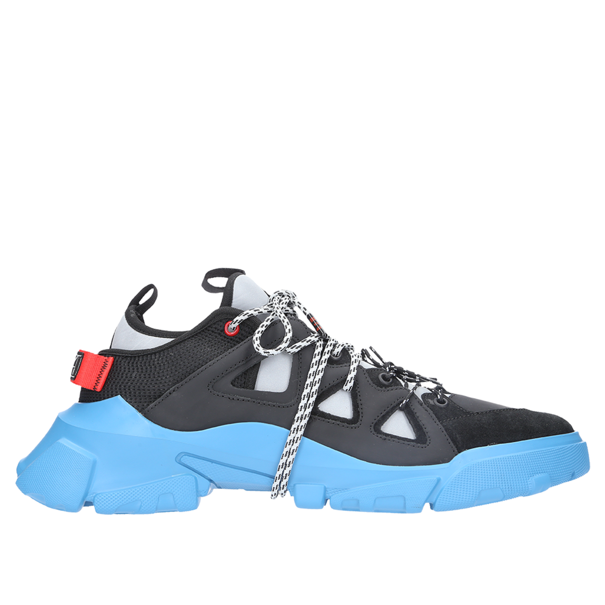 Alexander Mcqueen Heren Orbyt Mid Reflecterend Sneakers, multi