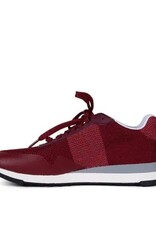 Paul Smith Heren Rappid Burgundy Reflective Sneakers, rood