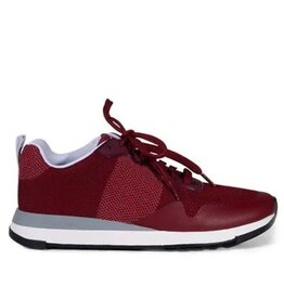 Paul Smith Rappid Burgundy Reflective Sneakers, rood