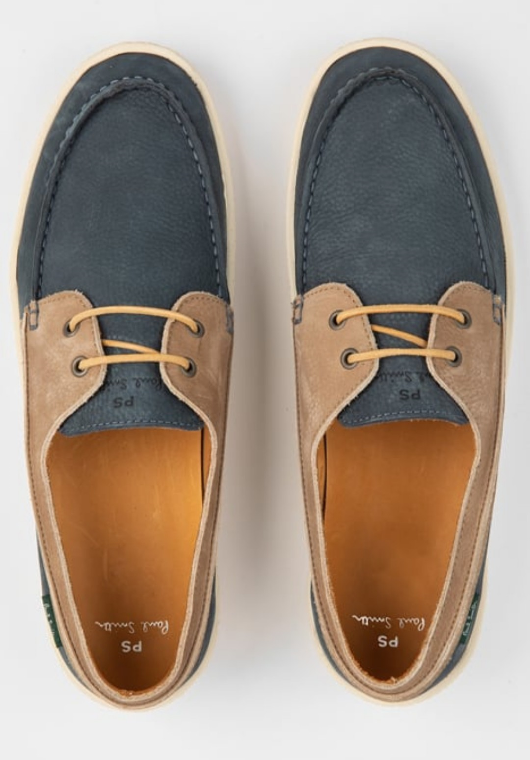 Paul Smith Heren Lederen Loafer Instappers, blauw