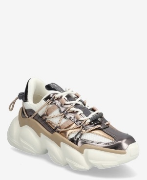 Steve Madden Dames Chunky Sneakers, zilver