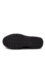 WODEN Dames Lederen Waterproof Enkellaarzen, zilver