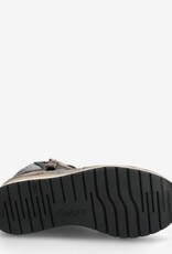 Gabor Dames Lederen Hoge Sneakers, taupe