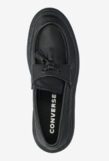 Converse Dames Lederen Loafer Instappers, zwart
