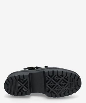 Converse Dames Lederen Loafer Instappers, zwart