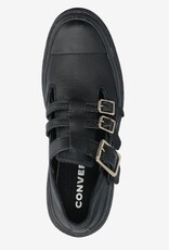 Converse Dames Lederen Loafer Instappers, zwart