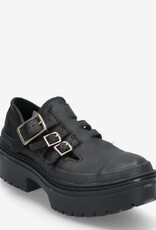 Converse Dames Lederen Loafer Instappers, zwart