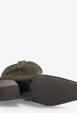 Billi Bi Dames Suède Cowboylaarzen, legergroen