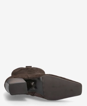 Billi Bi Dames Suède Cowboylaarzen, bruin