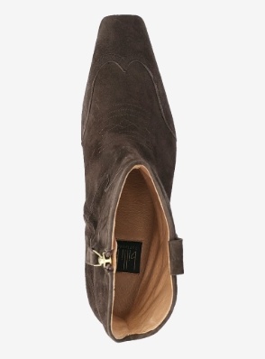 Billi Bi Dames Suède Cowboylaarzen, bruin